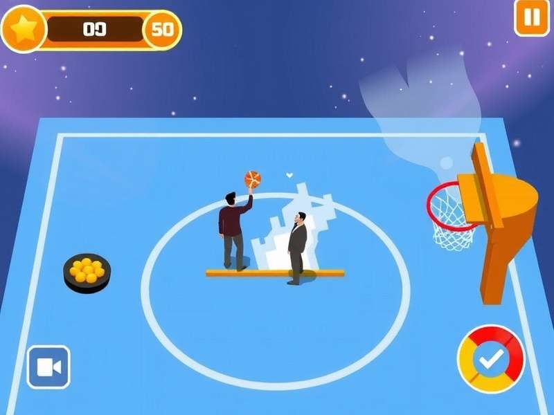 Bounce Dunk India Gameplay Screenshot